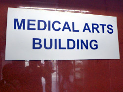 Image of Medical Arts Building Sign