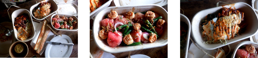 Images of lunch orered in from Chido resturaunt in
        Tagbilaran