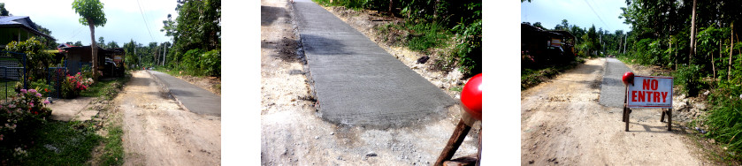 Images of roadworks in Baclayon
