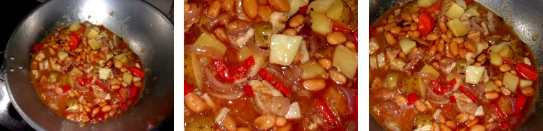 Images of bean stew