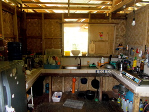Image of tropical house kitchen