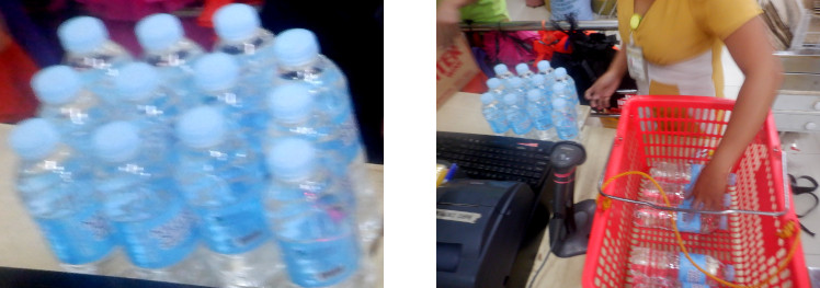 Images of buiying bottled water in
            conveniance store
