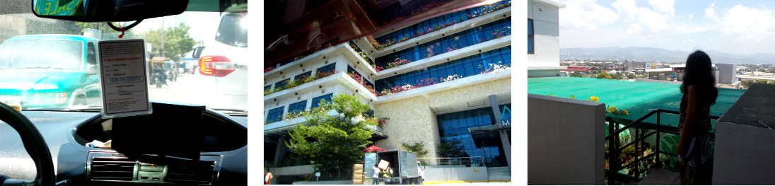 Images of return to hotel in Cebu